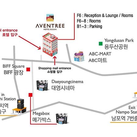 Aventree Hotel Pusan Exteriér fotografie